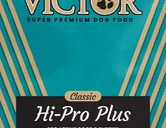 Hi-Pro Plus Energy composition 30.0% protein 20.0% fat 3815 kcal/kg 406 KCAL/CUP Comprehensive protein sources: 88% Protein From Meat Sources 2% Protein From Plants & Veggies 10% Protein From Grain Sources Nutrient-dense recipe made with premium-quality beef, chicken, pork and fish meals Excellent for dogs that need high levels of quality protein, like growing puppies and pregnant or nursing females Provides sustained energy for sporting dogs and dogs with high physical demands Promotes healthy immune and digestive systems Fortified with vitamins, minerals, essential fatty acids, protein and amino acids Made from gluten free grains Created with our proven VPRO Blend of ingredients – an exclusive mix to promote superior digestibility, immune system function, and healthy skin and coat One of our top selling formulas, VICTOR Hi-Pro Plus is a nutrient-dense, multi-meat formula packed with high levels of quality protein to support the nutritional needs of growing puppies, pregnant and lactating females, and high-performing dogs. With scientifically advanced and nutritionally complete ingredients, this formula promotes sustained energy and healthy immune and digestive systems. VICTOR Hi-Pro Plus for Dogs is formulated to meet the nutritional levels established by the AAFCO Dog Food Nutrient Profiles for All Life Stages, except for growth of large size dogs (70 lb. or more as an adult).