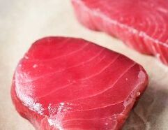 Tuna steaks, available in Wichita, Kansas, are a premium seafood option known for their firm texture, rich flavor, and high protein content. Perfect for grilling, searing, or slicing into sushi-grade dishes, tuna steaks offer a meaty consistency that pairs well with bold seasonings and marinades. Packed with omega-3s, they are a nutritious and delicious choice for seafood lovers. Find fresh, high-quality tuna steaks at your trusted Wichita seafood market today.