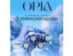 Opia 7-Hydroxymitragynine Chewable Tablets Blue Raspberry – 80mg | Wichita, Kansas Looking for a flavorful and convenient way to experience kratom in Wichita, Kansas? Opia 7-Hydroxymitragynine Chewable Tablets – Blue Raspberry offer a delicious twist with a sweet and tangy blue raspberry flavor. Infused with 7-Hydroxymitragynine, a potent alkaloid derived from the kratom plant, these chewable tablets provide a fast-acting and effective option for kratom users. Why Choose Opia 7-Hydroxymitragynine Chewable Tablets? - Delicious Blue Raspberry Flavor – A refreshing, sweet, and tangy taste that makes kratom consumption enjoyable - Fast-Absorbing and Convenient – The chewable format allows for quicker absorption compared to traditional capsules or powders - Consistent and Precise Dosing – Each tablet is formulated for a reliable 7-Hydroxymitragynine serving - High-Quality Ingredients – Rigorously tested for purity, potency, and consistency to ensure a premium kratom product - Portable and Easy to Use – Perfect for on-the-go use, whether at work, traveling, or needing a quick and easy kratom option Product Details Serving Size: ½ Tablet (10mg) Amount Per Tablet: 20mg of 7-Hydroxymitragynine Total Servings Per Pack: 8 Servings Ingredients: 7-Hydroxymitragynine Other Ingredients: Microcrystalline Cellulose, Dicalcium Phosphate, Silicon Dioxide, Magnesium Stearate, Food-Grade Colorant Experience a Better Way to Take Kratom in Wichita, KS Whether a seasoned kratom user or new to 7-Hydroxymitragynine, Opia’s Blue Raspberry Chewable Tablets deliver a fast-acting, great-tasting, and reliable kratom experience. Skip the mess of powders and the hassle of capsules—just chew, enjoy, and feel the effects. Find Opia 7-Hydroxymitragynine Chewable Tablets in Wichita, Kansas today and elevate your kratom experience with taste and convenience. Disclaimer: These statements have not been evaluated by the Food and Drug Administration. This product is not intended to diagnose, treat, cure, or prevent any disease.