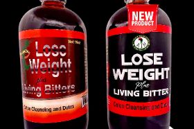 Lose Weight Plus Living Bitters – 16 oz Colon Cleansing & Detox Formula – Wichita KS Lose Weight Plus Living Bitters is a 16 oz herbal detox formula designed to support colon cleansing and weight management. Made with Green Tea, Ginger, Rose Petal Water, Ginseng, Dandelion, Peppermint, Guarana, Aloe, Cascara, and Coleus Forskohlii. Adults take 1 oz twice daily or as directed by a healthcare provider. Available now for pickup in Wichita KS or shipped nationwide.