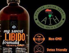 My Sweet Libido Formula is a 16 oz all-natural liquid herbal blend designed to support energy, stamina, and mood for both men and women. Made with organic ingredients like Ginseng, Maca, Ashwagandha, Horny Goat Weed, Muira Puama, Tribulus, and Apple Cider Vinegar. Take 1 oz morning and night on an empty stomach. Available now at Mr. MC’s Market in Wichita KS or order online with nationwide shipping.