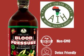 All Natural High Blood Pressure Herbal Bitte 🌿🌱🌡️ Introducing our All Natural High Blood Pressure Herbal Bitter! 🌿🌱🌡️ Ingredients : Filtered water, Organic beet roots, Organic biter Mean Organic Spinach, Organic Cassia Cinnamon, Olive Leaf extract, Organic dandelion root, Organic Parsley, Organic kerela known as bitter melon, Organic Tumeric, Organic Fenugreek seed, Organic black seed, Organic Cloves, Garlic Powder, Neem leaf, Golden seal root powder, Astragala root powder, Burdock root extract, Organic blueberry leaf, Organic ginger Cinnamon Bark Powder, Organic White Mulberry, Organic bilberry leaf, Organic Stevia & Organic Apple Cider Vinegar. Direction : Take 1 to 2 teaspoons twice daily (5ml), preferably in the morning before breakfast and at night with dinner. For increased usage take 3 teaspoons twice daily. Can be mixed in water or juice.