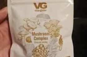 Vita Globe Mushroom Complex Dietary Supplement 14 gummies poush