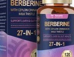 Support your wellness with BERBERINE WITH CEYLON CINNAMON MILK THISTLE 27 IN 1. 120 CAPSULES, available at Mr. Mc's Market in Wichita, Kansas. Our Herbal Supplements department offers a wide range of natural health products, vitamins, and botanical remedies. Wichita customers trust Mr. Mc's Market for quality supplements and natural health solutions.