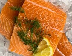 Find quality Fresh North Atlantic Salmon Fillet at Mr. Mc's Market in Wichita, Kansas. Our meat and seafood selection offers fresh cuts and specialty proteins perfect for your next Wichita meal. Stop by Mr. Mc's Market for quality meats and seafood at great prices.