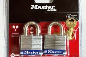 Master Lock Padlocks 1 Pack of 2 NEW 3T – Wichita, KS Master Lock Padlocks 1 Pack of 2 NEW 3T is available at Mr. Mc's Market in Wichita, Kansas. We carry a wide variety of quality products to serve all the needs of Wichita families and shoppers. Visit Mr. Mc's Market in Wichita, your neighborhood one-stop shop for everyday essentials.