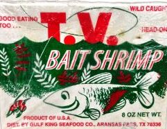 Pick up Wholesale T.V. FROZEN BAIT SHRIMP Case at Mr. Mc's Market in Wichita, Kansas, your local destination for fishing gear and tackle. Whether you're heading to Cheney Reservoir, the Arkansas River, or El Dorado Lake, this product is essential for any Wichita angler. Stop by Mr. Mc's Market and get everything you need for a great day on the water.