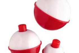 Billy Boy Bobbers Round Snap-On Plastic