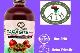 Parasite Formula – 16 oz Herbal Cleanse for Parasite & Toxin Removal – Wichita KS Parasite Formula is a 16 oz herbal cleanse made to help flush out parasites, toxins, and impurities from the body. This all-natural blend includes Wormwood, Black Walnut, Cloves, Oregano Oil, Grapefruit Seed Extract, Garlic, Pumpkin Seeds, Papaya Seeds, Probiotics, and detox herbs. Take 1 oz morning and night on an empty stomach. Available now at Mr. MC’s Market in Wichita KS or order online with nationwide shipping. INGREDIENTS: Filtered Water, Organic Gymnema Sylvestre, Organic Prickly Pear Leaf (Cactus/Nopal), Organic Aloe Vera Leaf, Organic Green Tea, Organic Coriander Seed. Organic Ceylon Cinnamon, Organic Dandelion Root, Organic Mango Leaf, Organic Maca Root, Organic Karela known as Bitter Melon, Organic Turmeric, Organic Curry Leaf, Organic Fenugreek Seed, organic Cloves, Organic Basil Leaf, Organic Blueberry Leaf, Organic Ginger. Organic White Mulberry, Organic Milk Thistle, Organic Bilberry Leaf, Organic Sarsaparilla, Organic Stevia & Organic Apple Cider Vinegar. organic Papaya leaves, organic cinnamon Organic takeaway, Urtica leaves Trigonella seed and organic DIRECTIONS: Take one ounce morning and night on an empty stomach SHAKE WELL BEFORE USING.