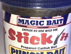 Pick up Magic Stick It Punch Bait 13oz at Mr. Mc's Market in Wichita, Kansas, your local destination for fishing gear and tackle. Whether you're heading to Cheney Reservoir, the Arkansas River, or El Dorado Lake, this product is essential for any Wichita angler. Stop by Mr. Mc's Market and get everything you need for a great day on the water.