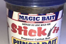 Magic Stick It Punch Bait 13oz – Wichita, KS Pick up Magic Stick It Punch Bait 13oz at Mr. Mc's Market in Wichita, Kansas, your local destination for fishing gear and tackle. Whether you're heading to Cheney Reservoir, the Arkansas River, or El Dorado Lake, this product is essential for any Wichita angler. Stop by Mr. Mc's Market and get everything you need for a great day on the water.