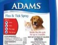 Keep your pets happy and healthy with Adams Flea and Tick Spray for Dogs and Cats from Mr. Mc's Market in Wichita, Kansas. Our Pet Supplies department has everything your furry or aquatic friends need. Wichita pet owners love shopping Mr. Mc's Market for convenient, affordable pet products.
