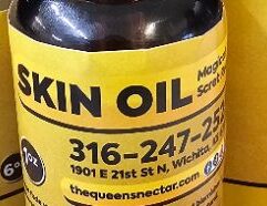 Queen’s Nectar Skin Oil is a handcrafted, all-natural facial oil made in Wichita, Kansas and inspired by traditional African herbal skincare practices. Formulated with nutrient-rich rosehip oil and hempseed oil, this lightweight blend helps improve the appearance of hyperpigmentation, acne scars, blemishes, and dry or uneven skin. Designed to deeply nourish without clogging pores, our Skin Oil absorbs quickly to restore moisture, improve skin texture, and promote a healthy, radiant glow. Ideal for daily use on all skin types, including sensitive and acne-prone skin. Proudly crafted in Wichita, KS and available for nationwide shipping, Queen’s Nectar Skin Oil brings African herb-inspired skincare straight to your doorstep.