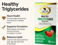 Support your wellness with AIH Healthy Triglycerides Capsules 60 CNT, available at Mr. Mc's Market in Wichita, Kansas. Our Herbal Supplements department offers a wide range of natural health products, vitamins, and botanical remedies. Wichita customers trust Mr. Mc's Market for quality supplements and natural health solutions.