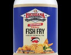 Pick up Gallon Jar Seasoned Fish Fry Louisiana at Mr. Mc's Market in Wichita, Kansas, your local destination for fishing gear and tackle. Whether you're heading to Cheney Reservoir, the Arkansas River, or El Dorado Lake, this product is essential for any Wichita angler. Stop by Mr. Mc's Market and get everything you need for a great day on the water.